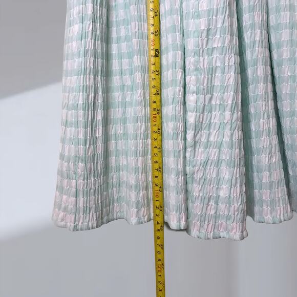 Jessakae Mint Gingham Smocked Maxi Dress – Women’s Small (New With Tags) - Picture 6 of 6